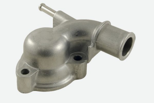 RetroSport cast aluminium classic mini MPI thermostat housing. In stock.